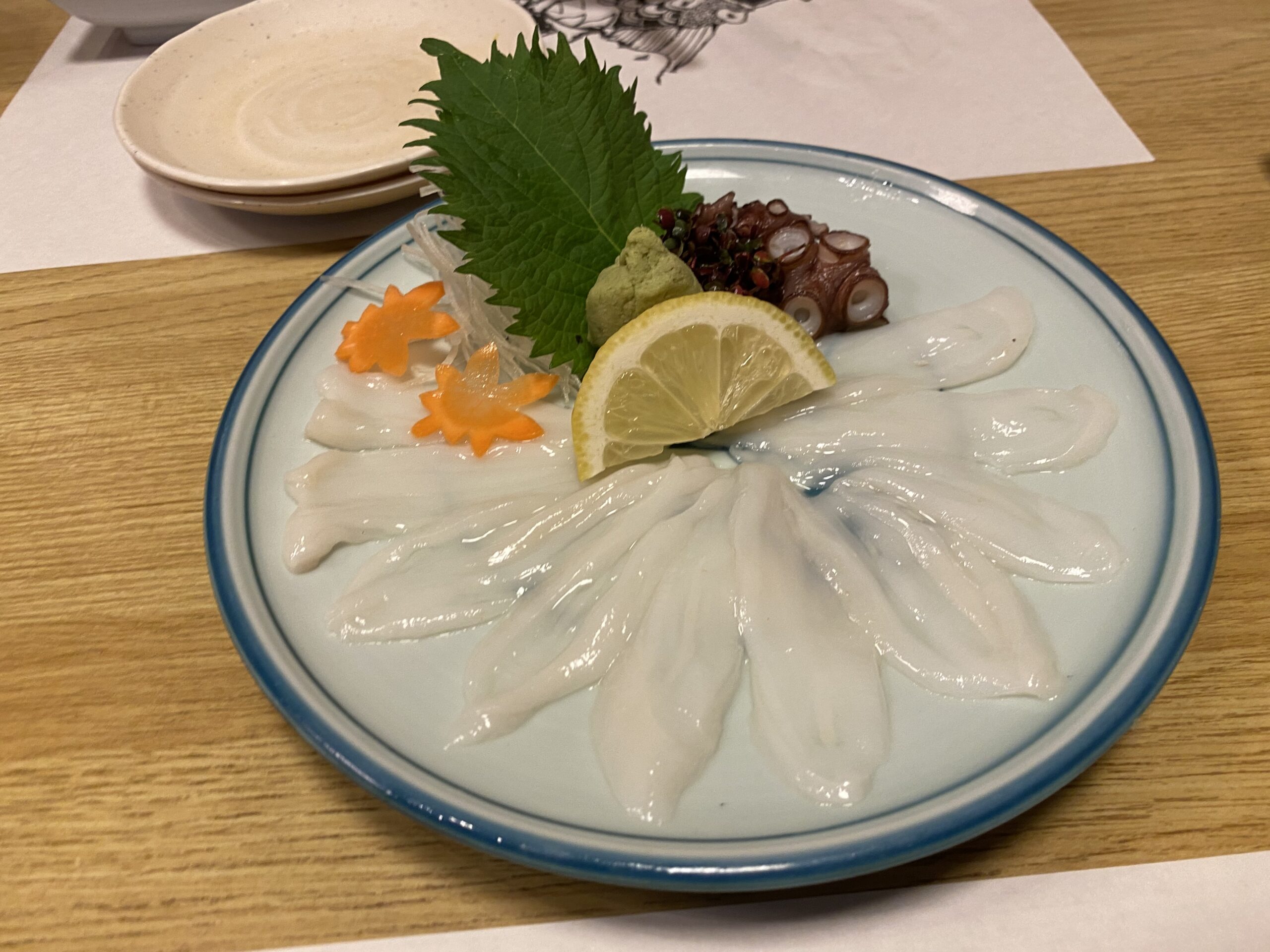 タコ刺食って酒飲んで、そして・・・