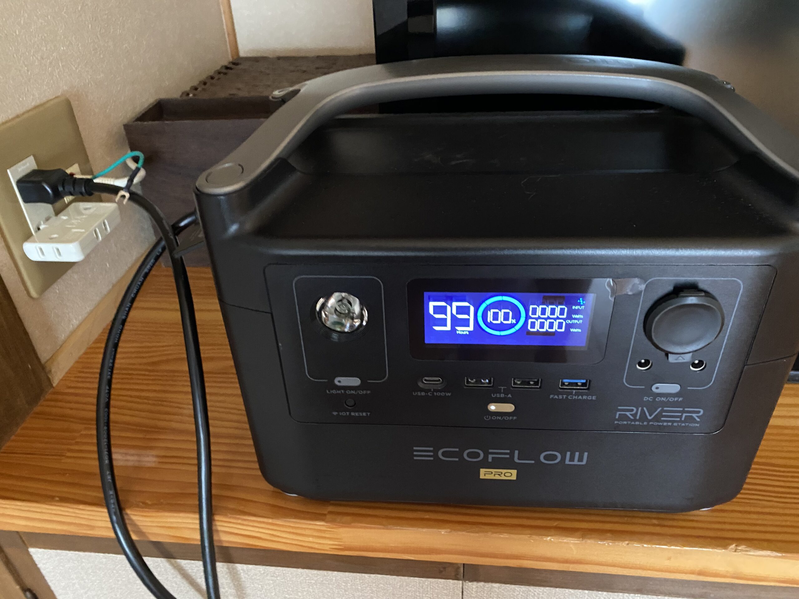 ポタ電の充電問題