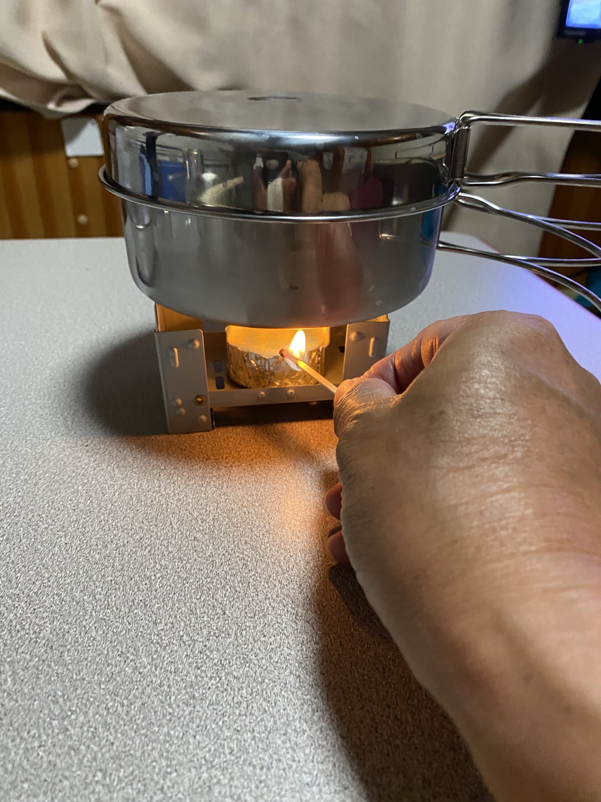 ダイソーの固形燃料でご飯は炊けるのか⁉